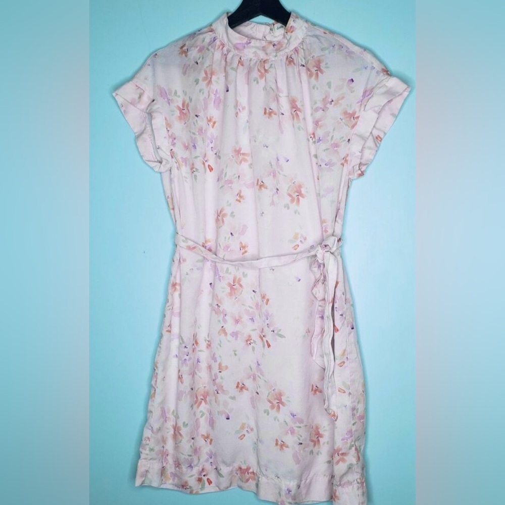 Floral Tie-Waist Dress